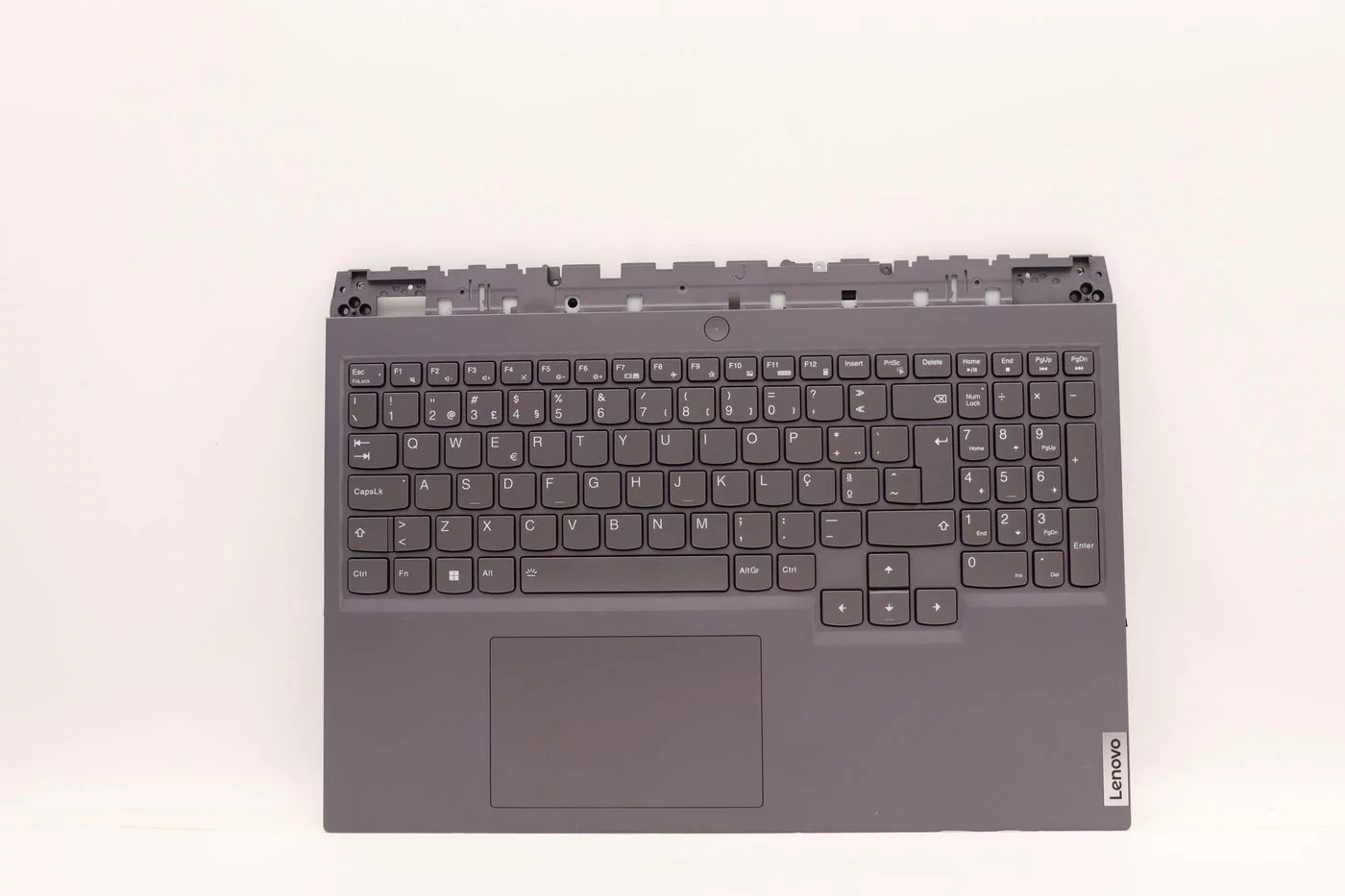 Lenovo Legion 5 Pro bovenbehuizing met Portugees RGB-toetsenbord – Storm Grey – 5CB1F37754