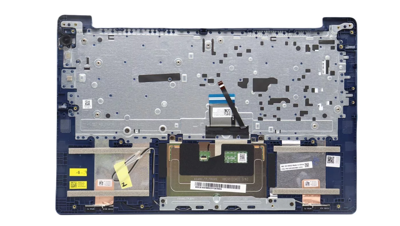 Lenovo IdeaPad Slim 3-14IAH8 toetsenbord met bovenbehuizing – Zwitserse uitvoering – 5CB1M46356
