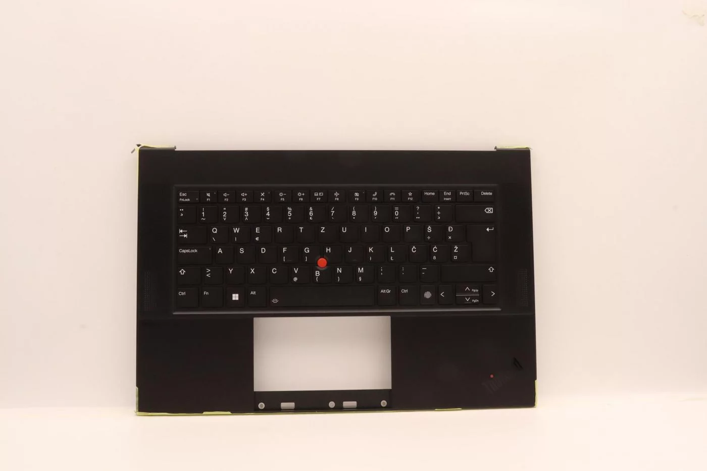 Lenovo ThinkPad Z16 Gen 1 toetsenbord met palmsteun – Sloveense indeling – 5M11J13372