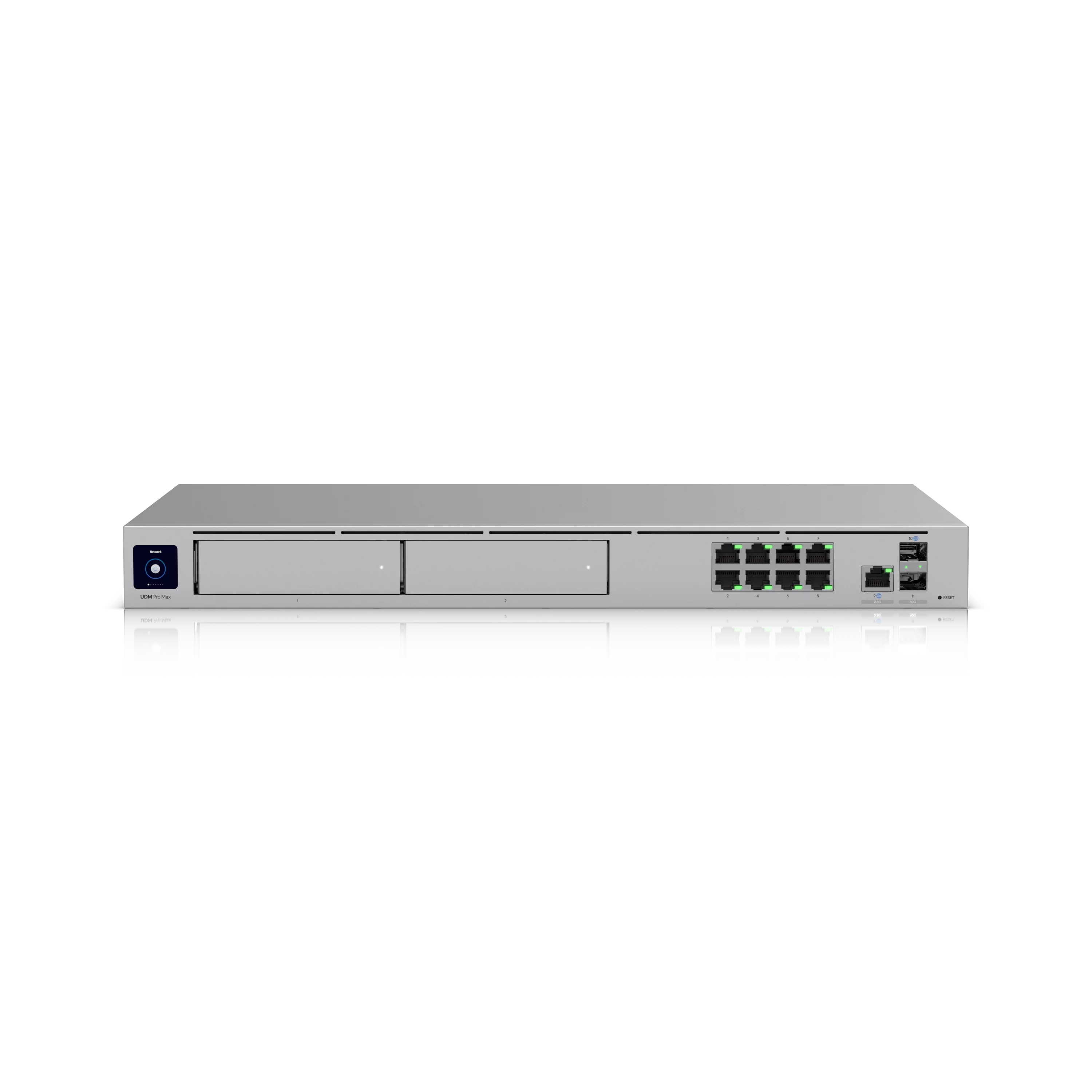 Ubiquiti Dream Machine Pro Max UDM-Pro-Max frontaal weergegeven