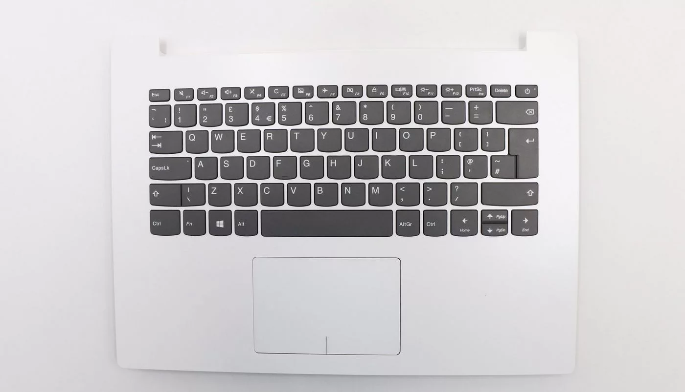 Lenovo IdeaPad 320 bovenbehuizing met UK-toetsenbord – wit – 5CB0N82368
