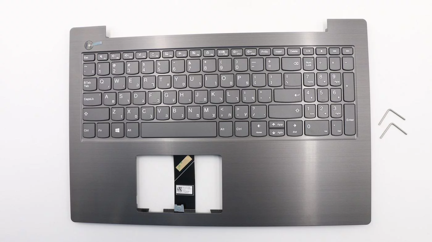 Lenovo V330/V130 toetsenbord-bovendeel – Hebreeuwse indeling – 5CB0Q60196