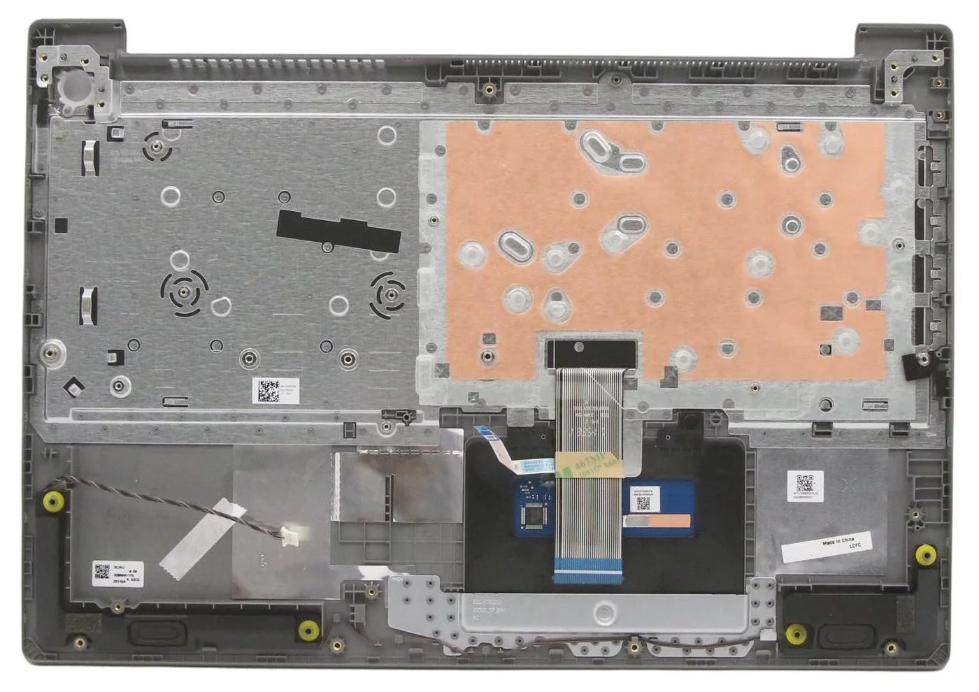 Lenovo IdeaPad 3 Upper Case met toetsenbord – grijs – 5CB0X57493