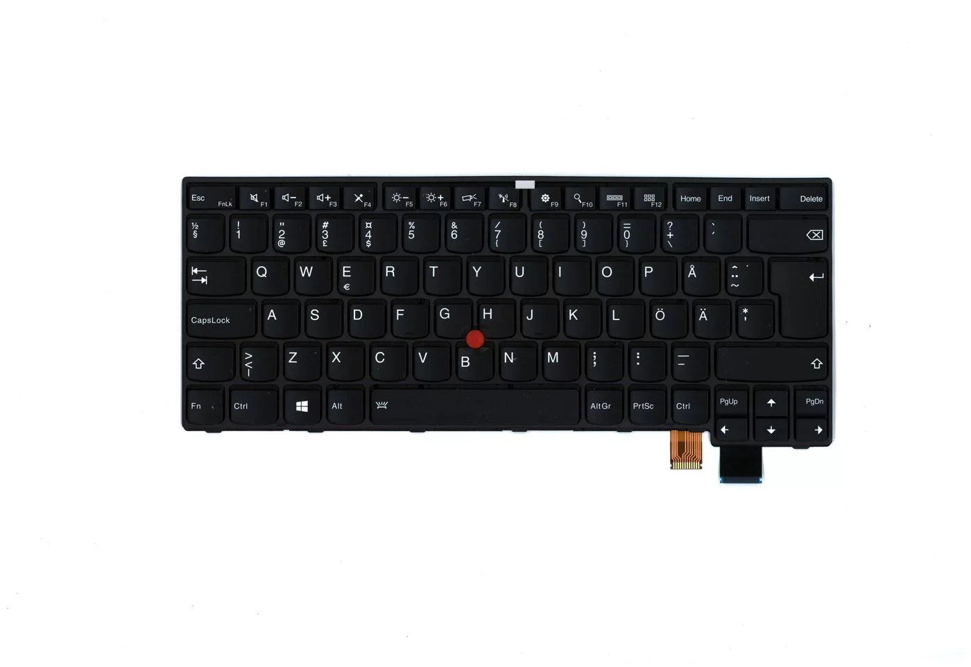 Lenovo ThinkPad T460s intern toetsenbord – Zweedse indeling – 01YR114