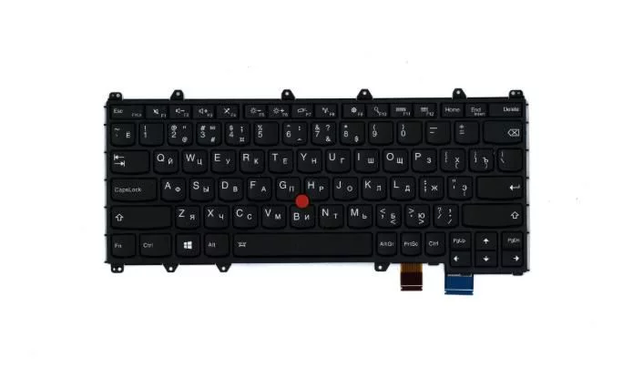Lenovo STO-KBD RU SRX toetsenbord – Russisch, zwart – 00PA229