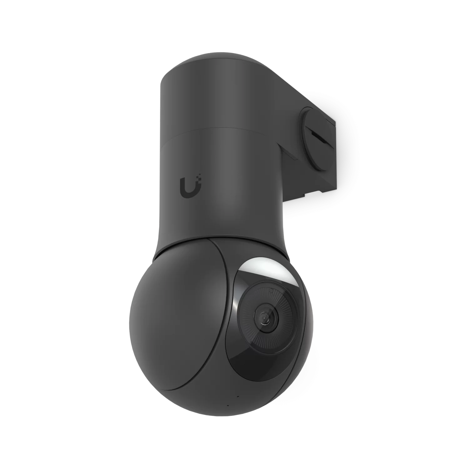 Zijaanzicht van de Ubiquiti G5 PTZ conduit adapter (UACC-G5-PTZ-CA) in zwarte uitvoering