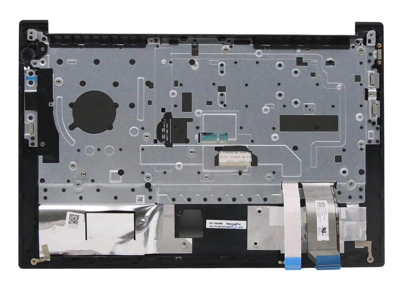 Lenovo ThinkPad E14 Gen 2 toetsenbord met palmsteun – Zweeds/Fins, zwart en verlicht – 5M10Z27346