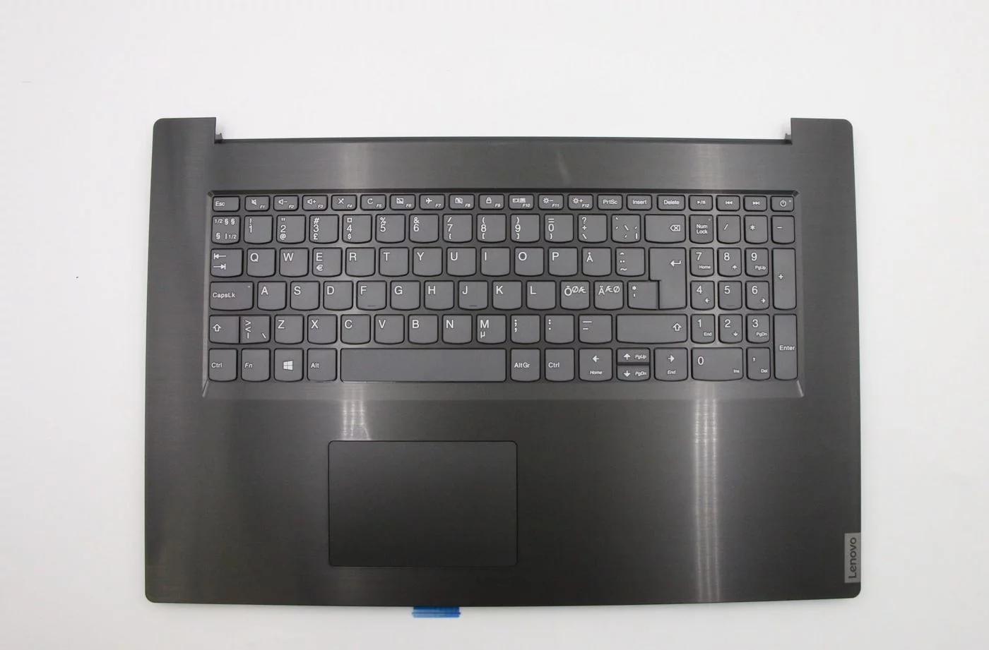 Lenovo IdeaPad L340-17IWL toetsenbordtopcase – Nordic, zwart – 5CB0S17145