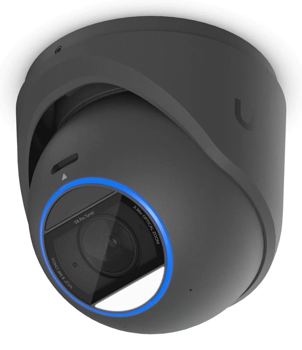 Ubiquiti G6 Pro Turret 4K-turretcamera – zwart – UVC-G6-PRO-TURRET-B