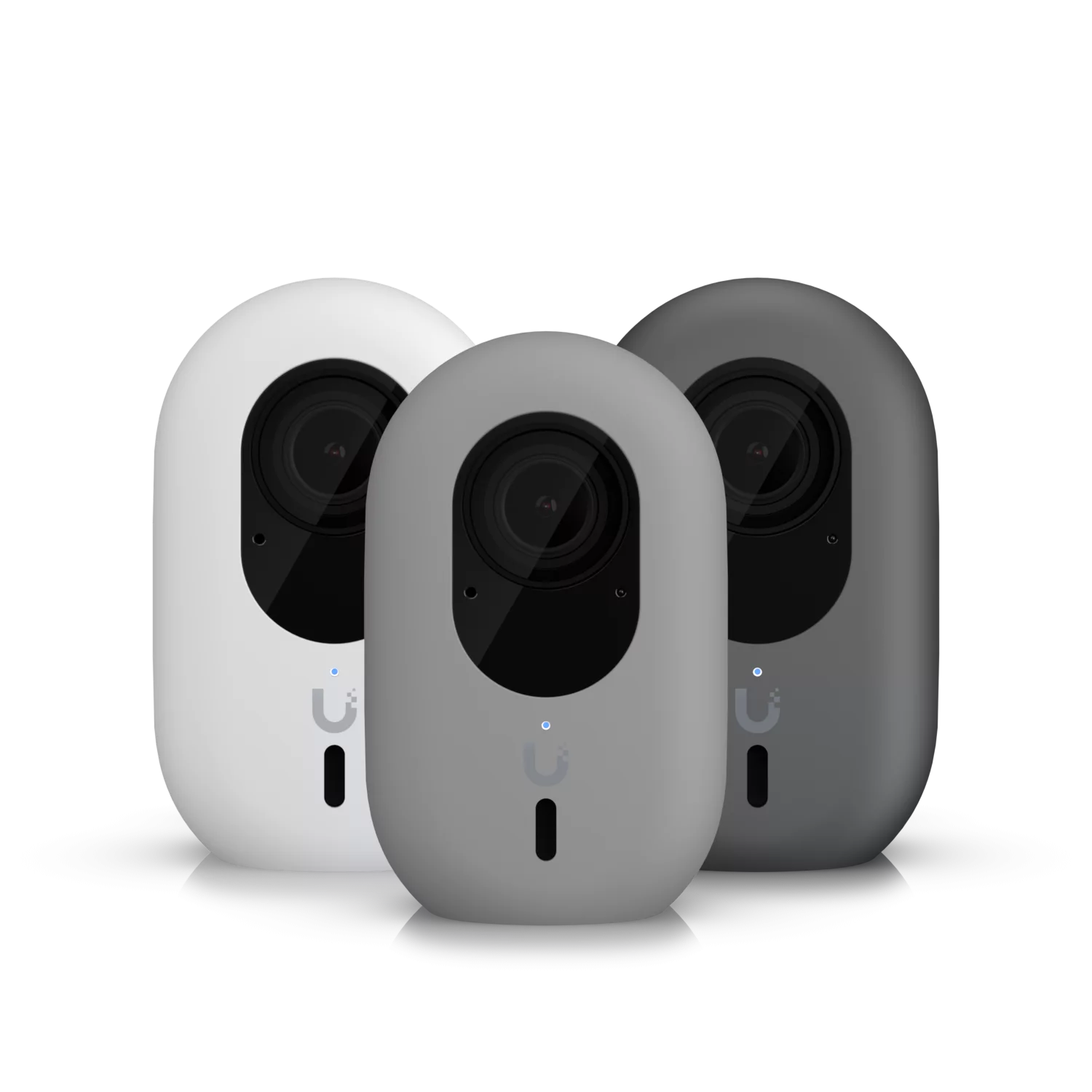 Ubiquiti G4 Instant-camera met de Dark Grey cover centraal afgebeeld