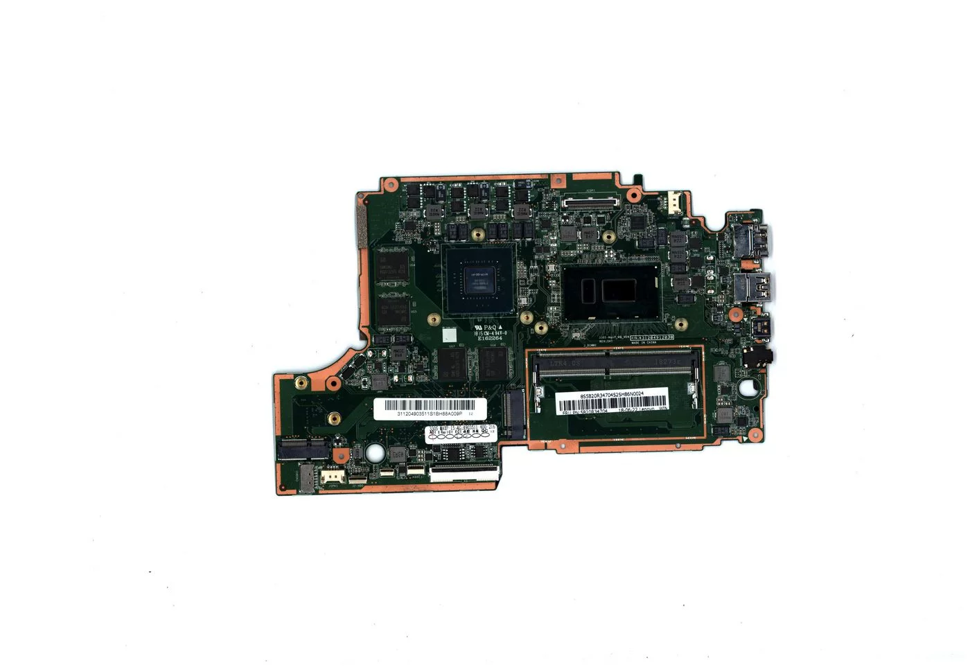 Lenovo IdeaPad 330S-15IKB GTX1050 moederbord – Core i5-8250U en GeForce GTX 1050 2 GB – 5B20R34704