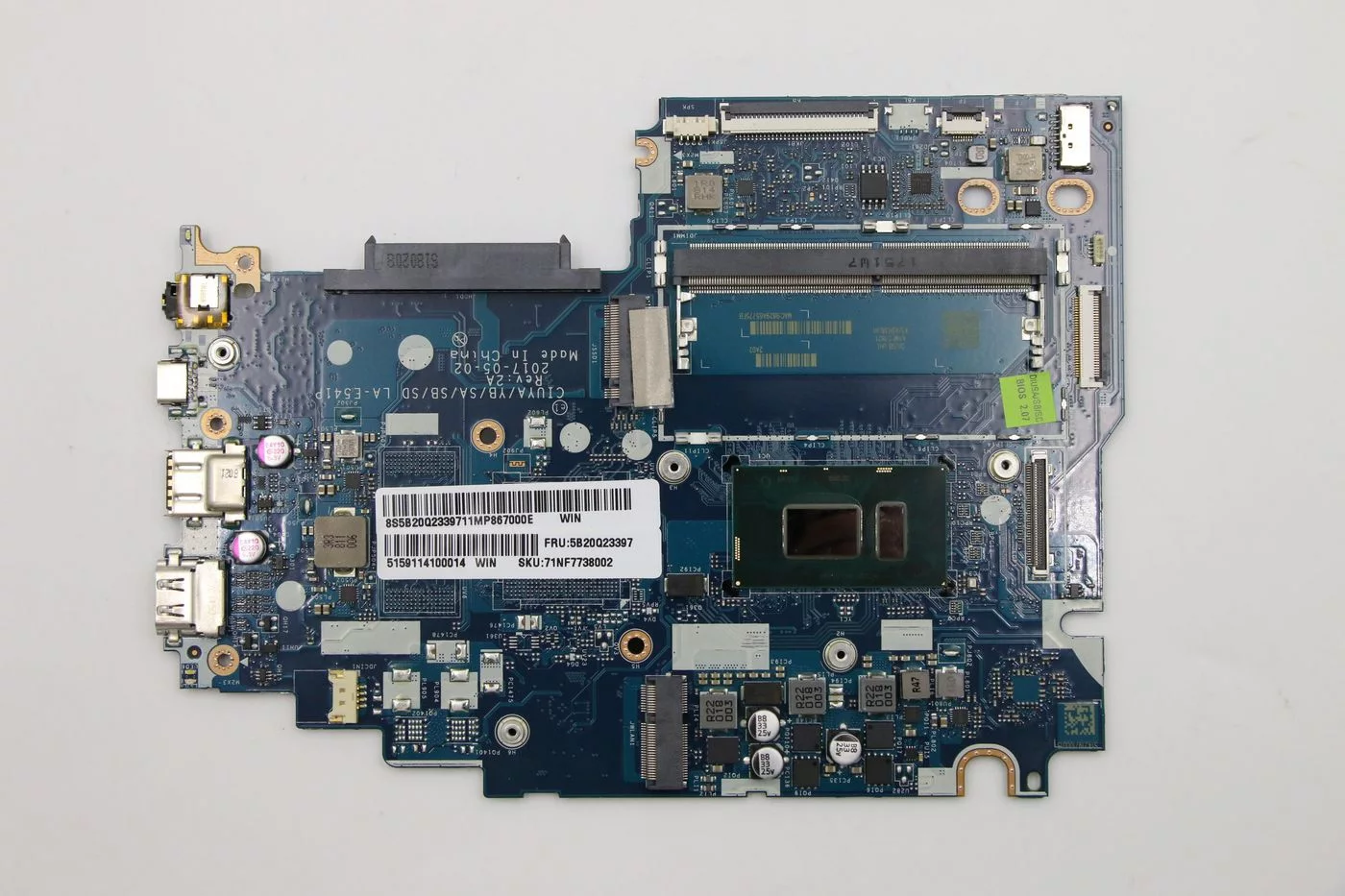 Lenovo IdeaPad 320S-14IKB laptopmoederbord – Intel Core i5 – 5B20Q23397