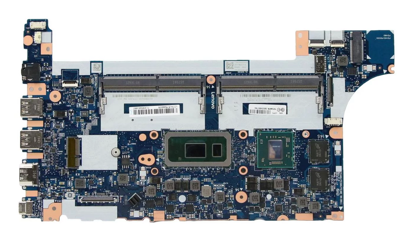 Lenovo ThinkPad E490-moederbord – Core i7-8565U en Radeon RX 550X – 5B20V80746
