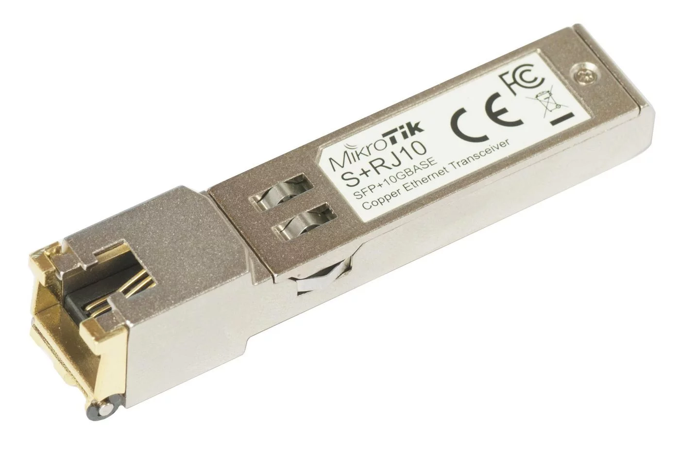 MikroTik S+RJ10 RJ45 SFP+-module – 10 Gbit/s – S+RJ10