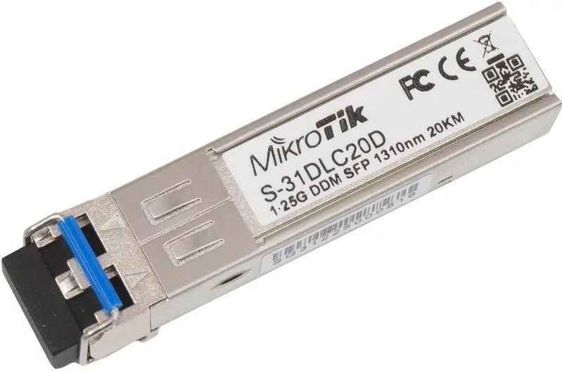 MikroTik S-31DLC20D singlemode SFP-transceiver – 20 km – S-31DLC20D