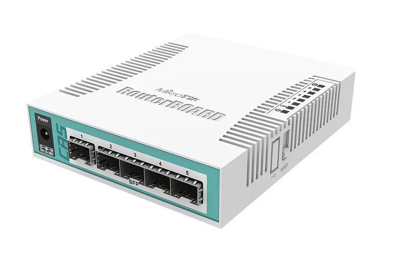 MikroTik CRS106-1C-5S Cloud Router Switch – 5× SFP – CRS106-1C-5S