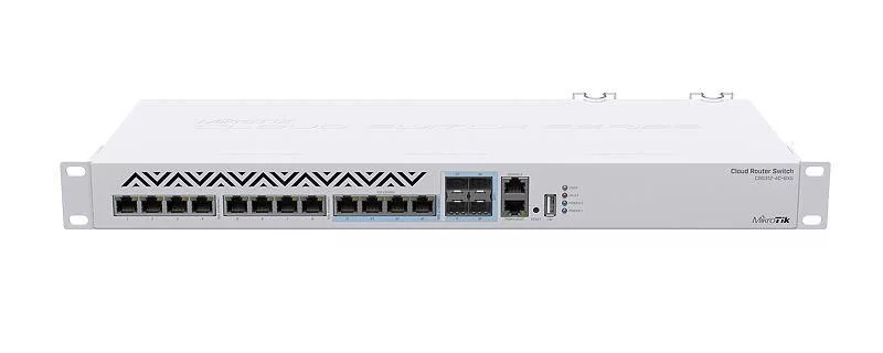 MikroTik CRS312-4C+8XG-RM 10G-switch – 4 combo-poorten – CRS312-4C+8XG-RM