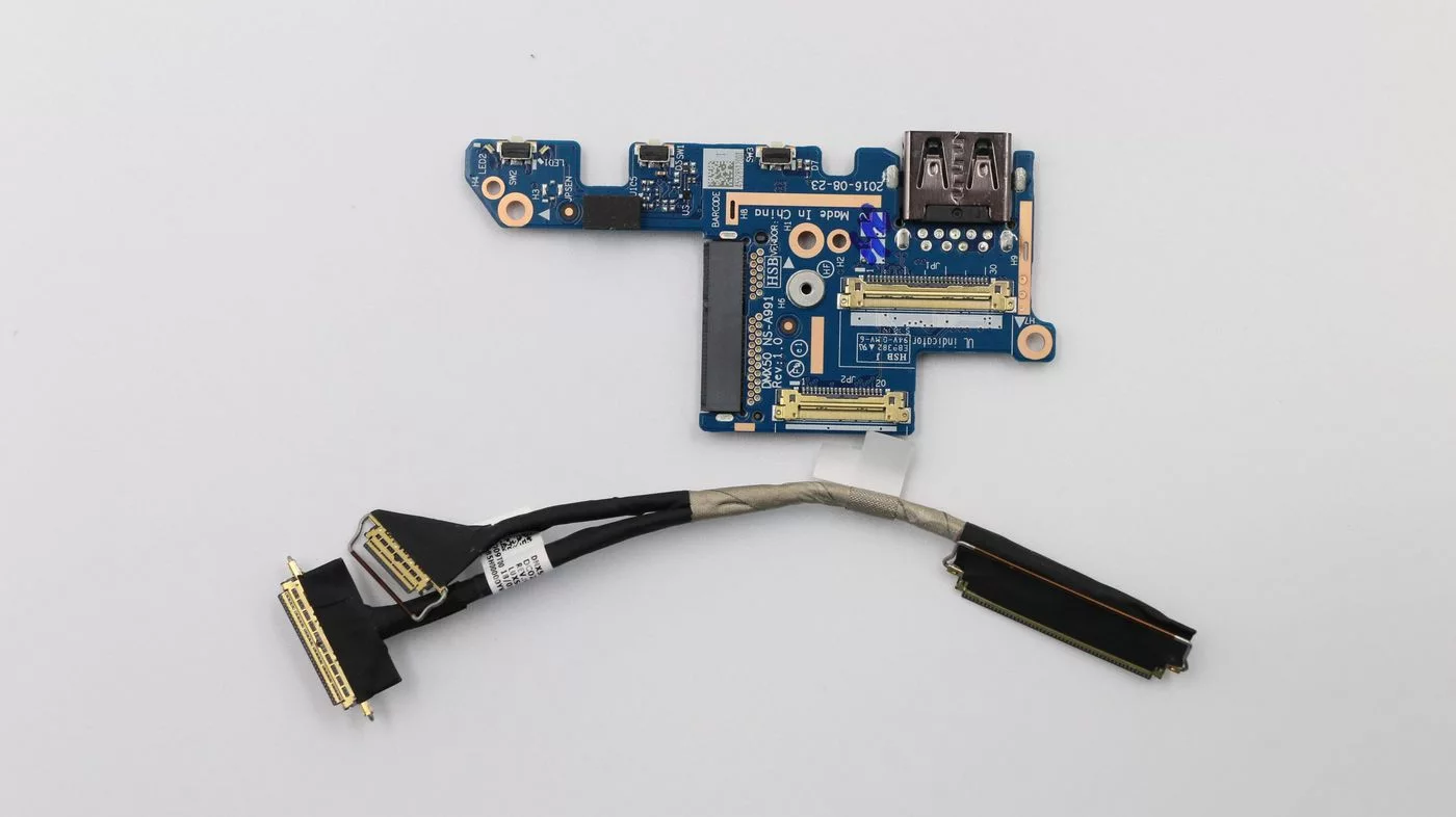 Lenovo Miix 720-12IKB powerknopprintplaat met kabel – USB 3.0 – 5C50M65438