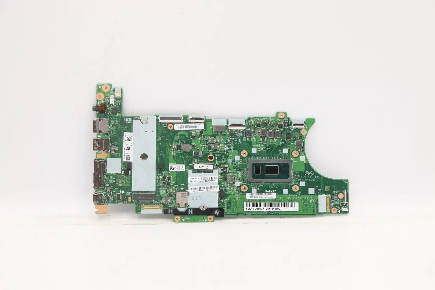 Lenovo ThinkPad T490s moederbord – Intel Core i7-8665U en 16 GB geheugen – 5B20W72925