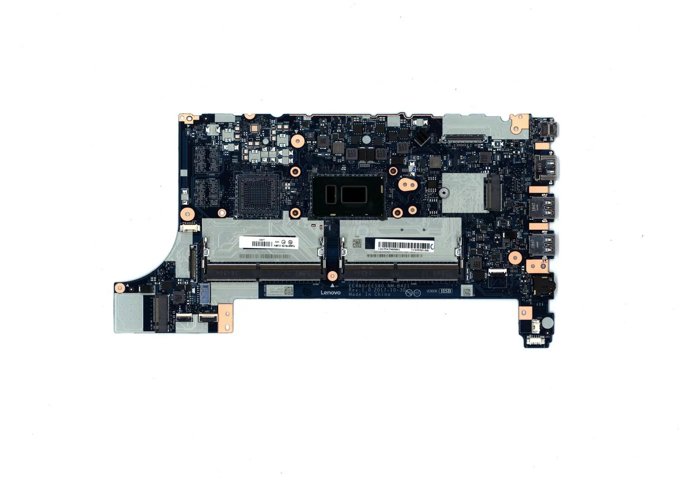 Lenovo ThinkPad E580 systeemkaart met Core i5-8250U – 01LW914