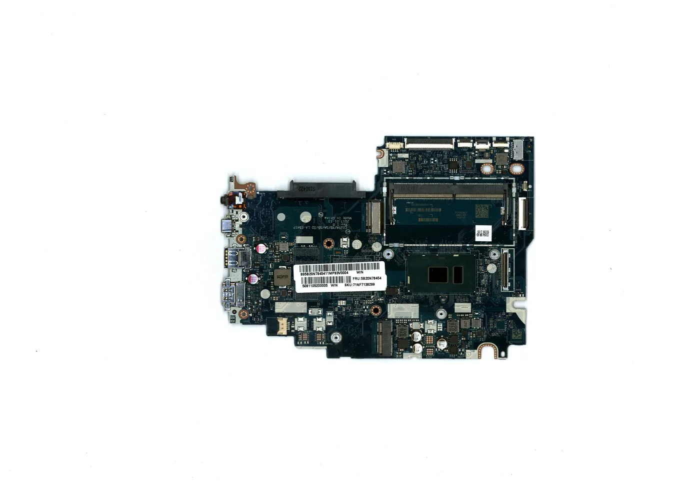 Lenovo IdeaPad 520S-14IKB moederbord – geïntegreerd Intel Core i7-7500U-platform – 5B20N78454