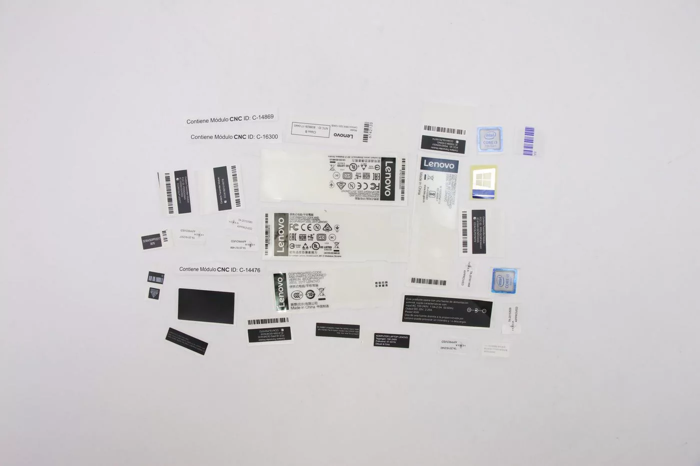Lenovo Miix 520 labelkit 3N 20M3/20M4 – Lenovo 5L10Q58512