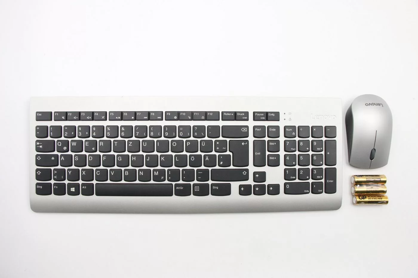 Lenovo Calliope draadloze toetsenbord- en muiscombinatie – Duitse indeling – 00XH860