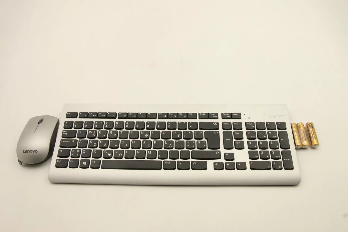 Lenovo Calliope SR draadloze toetsenbord- en muiscombinatie – Griekse indeling – 00XH861
