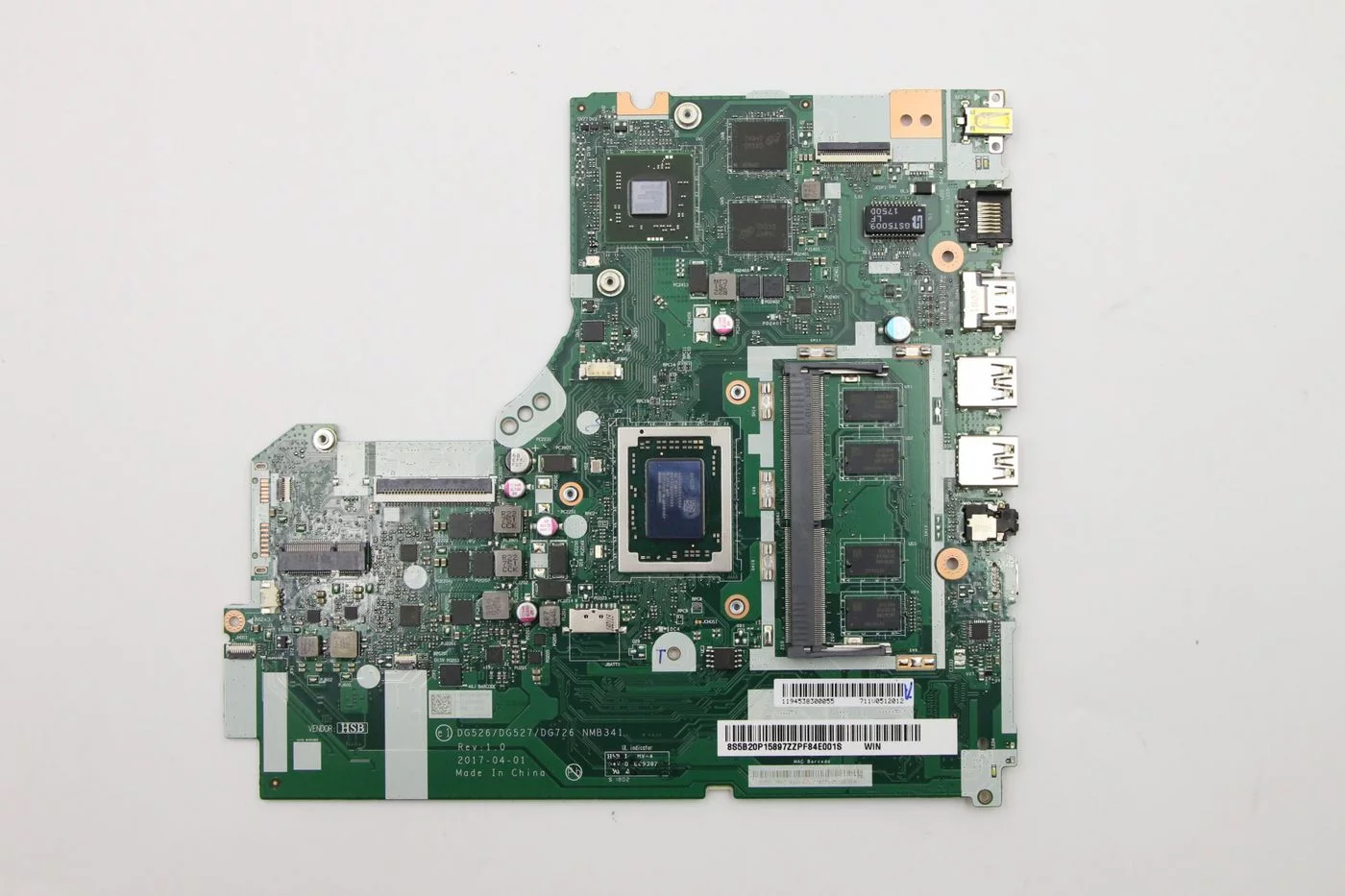 Lenovo L80YNNMB341 laptopmoederbord – 5B20P15897
