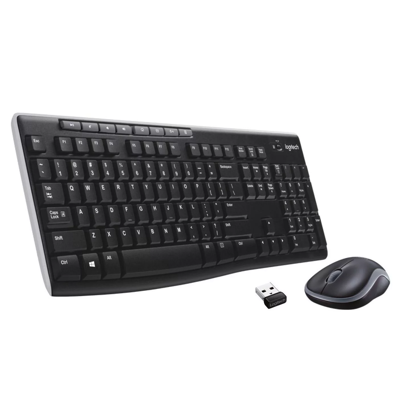 Logitech MK270 draadloze toetsenbord- en muiscombinatie – Spaanse toetsenbordindeling – 920-004513