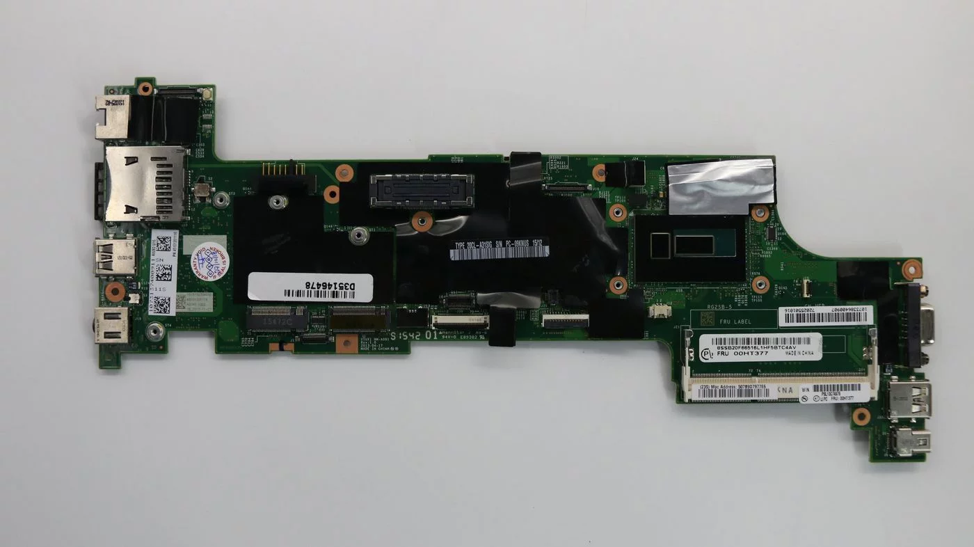 Lenovo ThinkPad X250 moederbord – Core i3-5010U, TPM en dockaansluiting – 00HT377