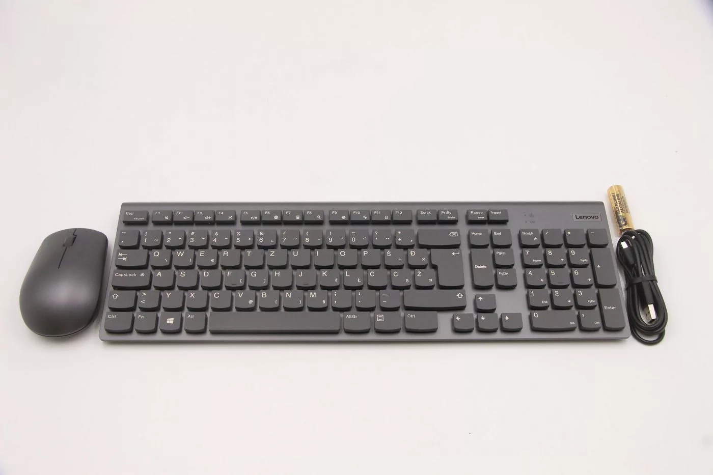 Lenovo Euterpe Wireless toetsenbord- en muiscombo – draadloos – 5KM1B81159