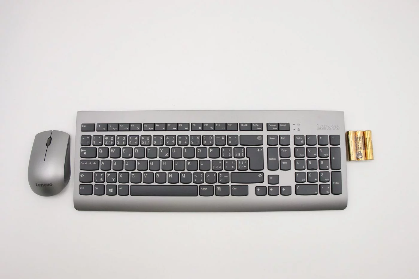 Lenovo Wireless Keyboard and Mouse – Tsjechisch/Slowaaks, 2,4 GHz – 5KM0U87476