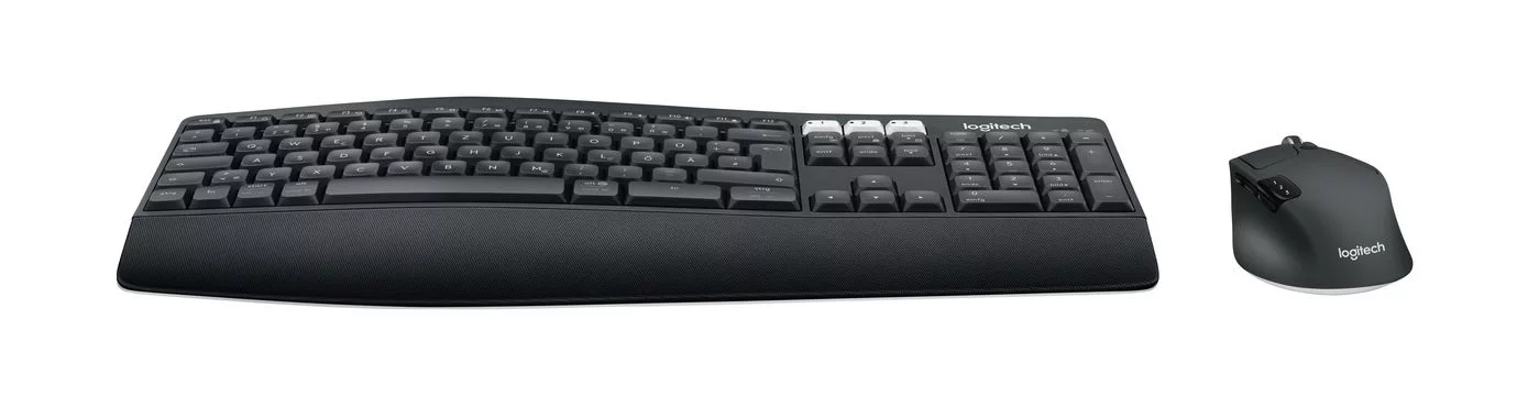 Logitech MK850 Performance draadloze toetsenbord- en muiscombinatie – Duitse indeling – 920-008221