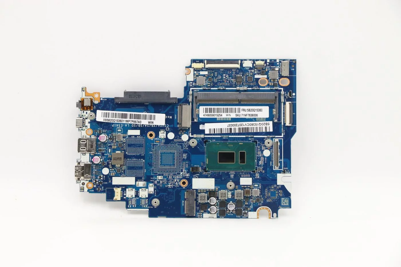 Lenovo 5B20Q15360 moederbord – met Intel Core i5-8250U – 5B20Q15360