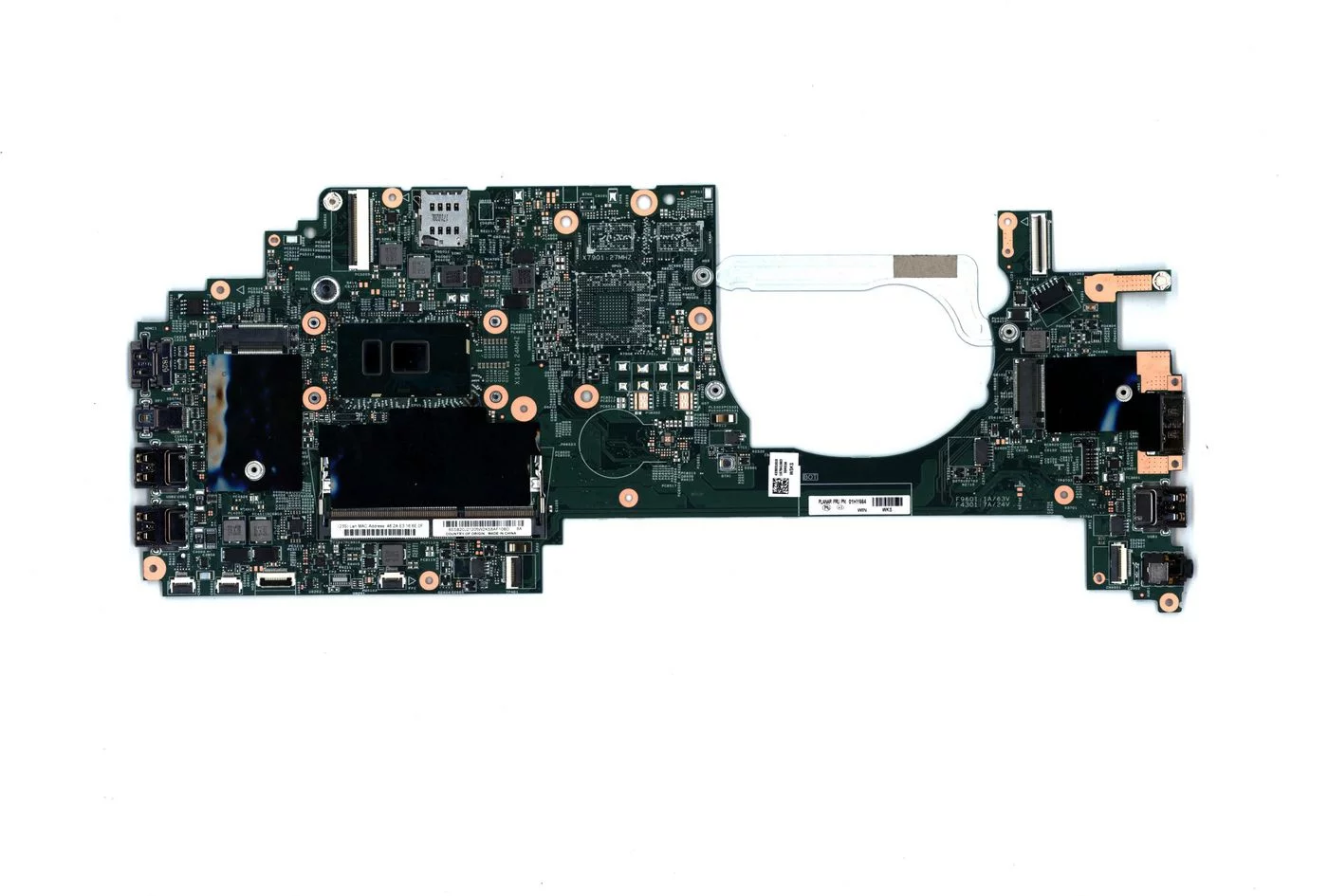 Lenovo ThinkPad Yoga 460 moederbord – Core i7-6600U en UMA-grafische kaart – 01HY664