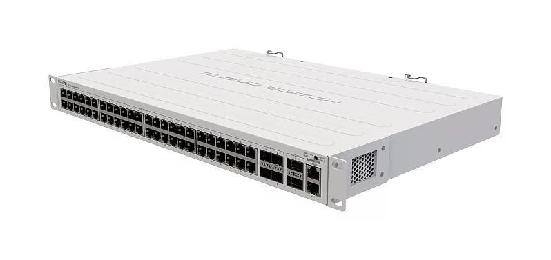 MikroTik CRS354-48G-4S+2Q+RM switch – 48× Gigabit en 2× 40G QSFP+ – CRS354-48G-4S+2Q+RM