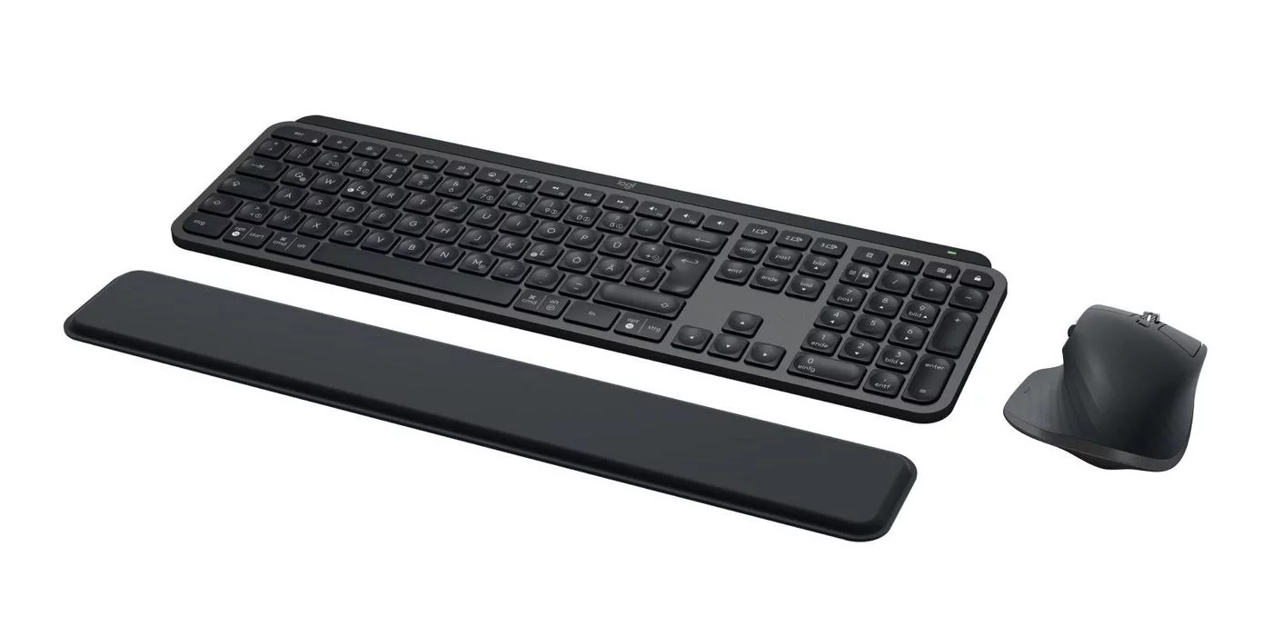 Logitech MX Keys S Combo toetsenbord- en muisset – Duits QWERTZ-layout – 920-011606