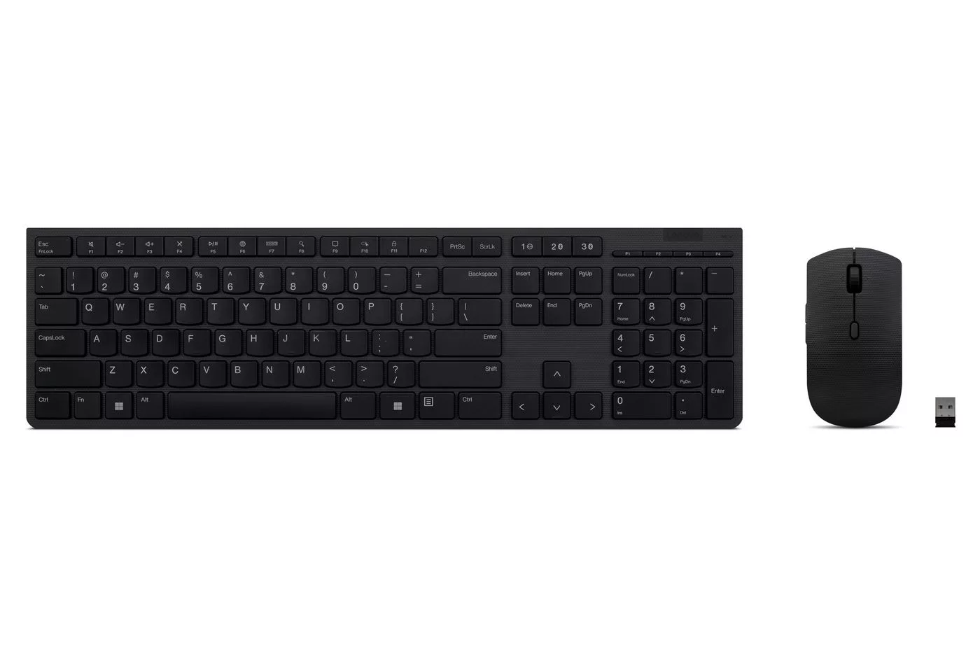 Lenovo Professional Wireless Rechargeable toetsenbord- en muiscombinatie – US-indeling – 4X31K03931