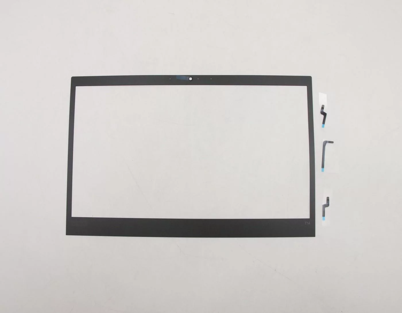 Lenovo ThinkPad T14 Gen 1 LCD-bezelplaat met tape – standaardcamera – 5M21B85166
