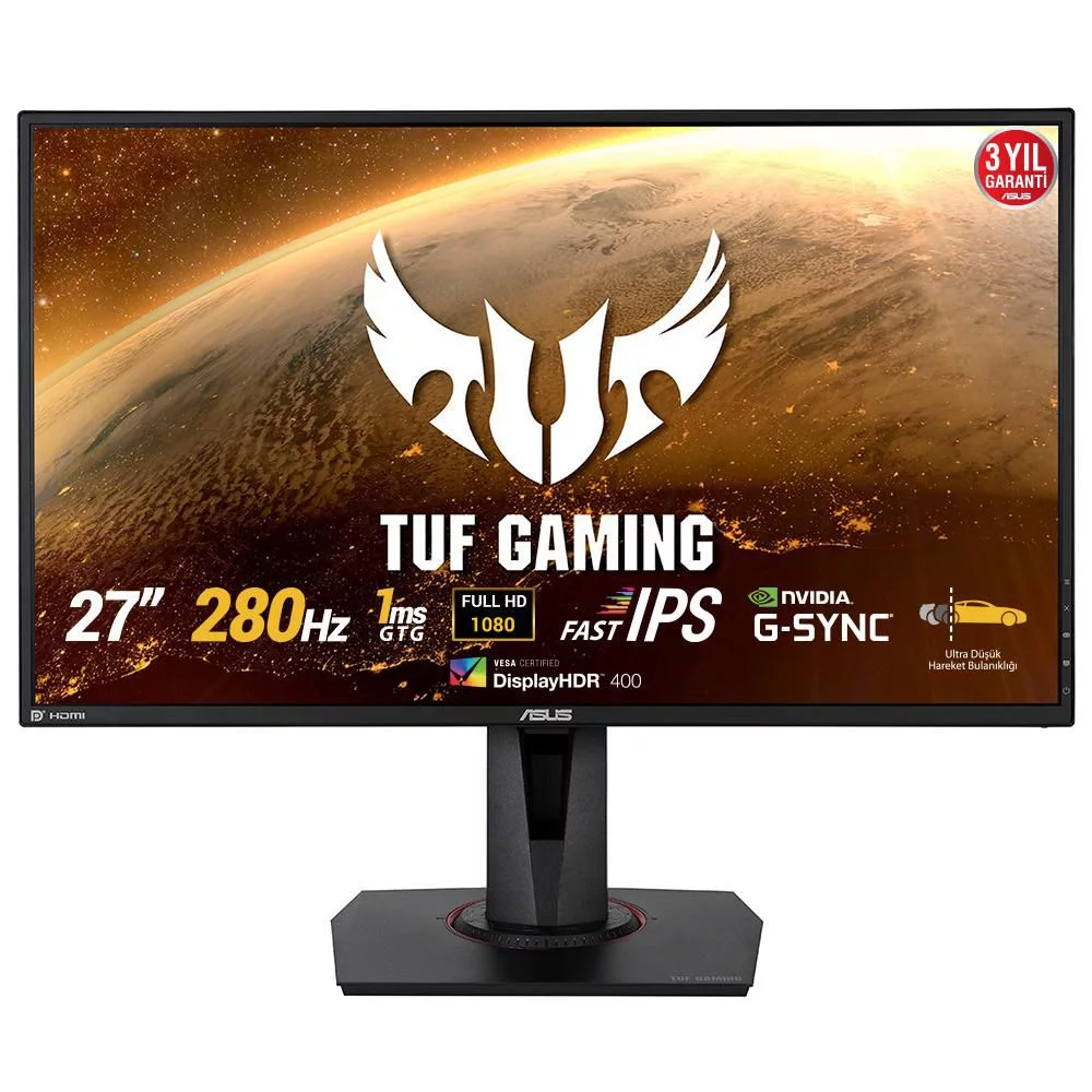 ASUS TUF Gaming VG279QM monitor – 27 inch Fast IPS 280 Hz – 90LM05H0-B01370
