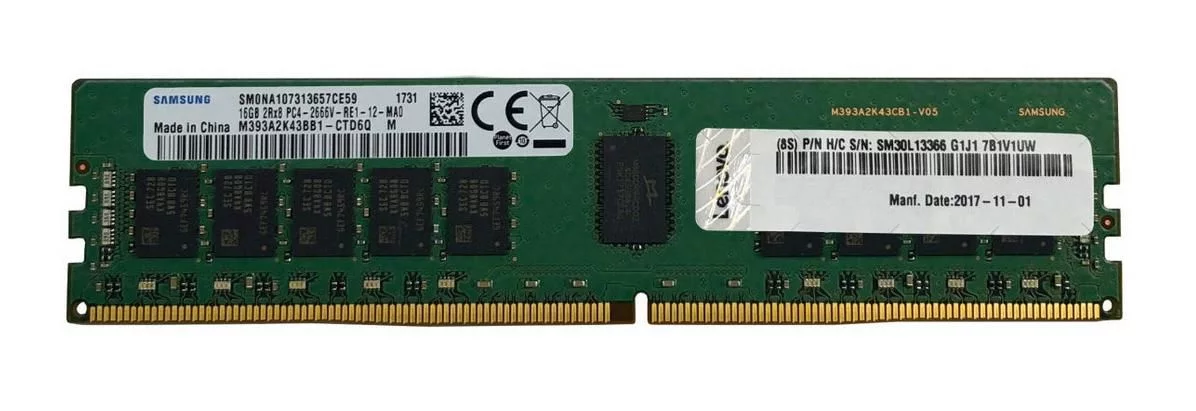 Lenovo ThinkSystem 32GB TruDDR4 RDIMM – 3200 MHz – 4X77A08633