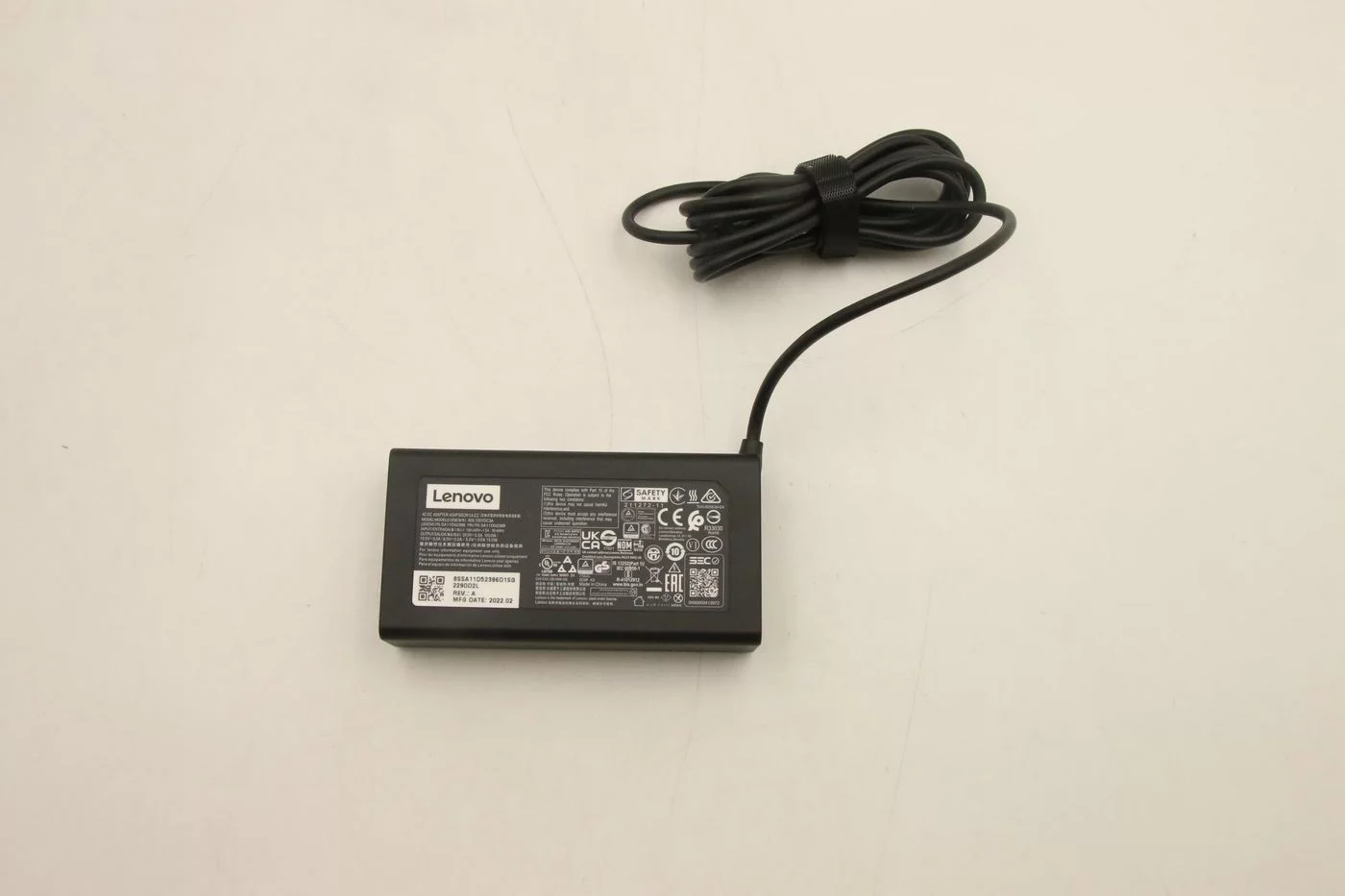 Lenovo 100W USB-C-netadapter – 20 V / 5 A – 5A11D52398