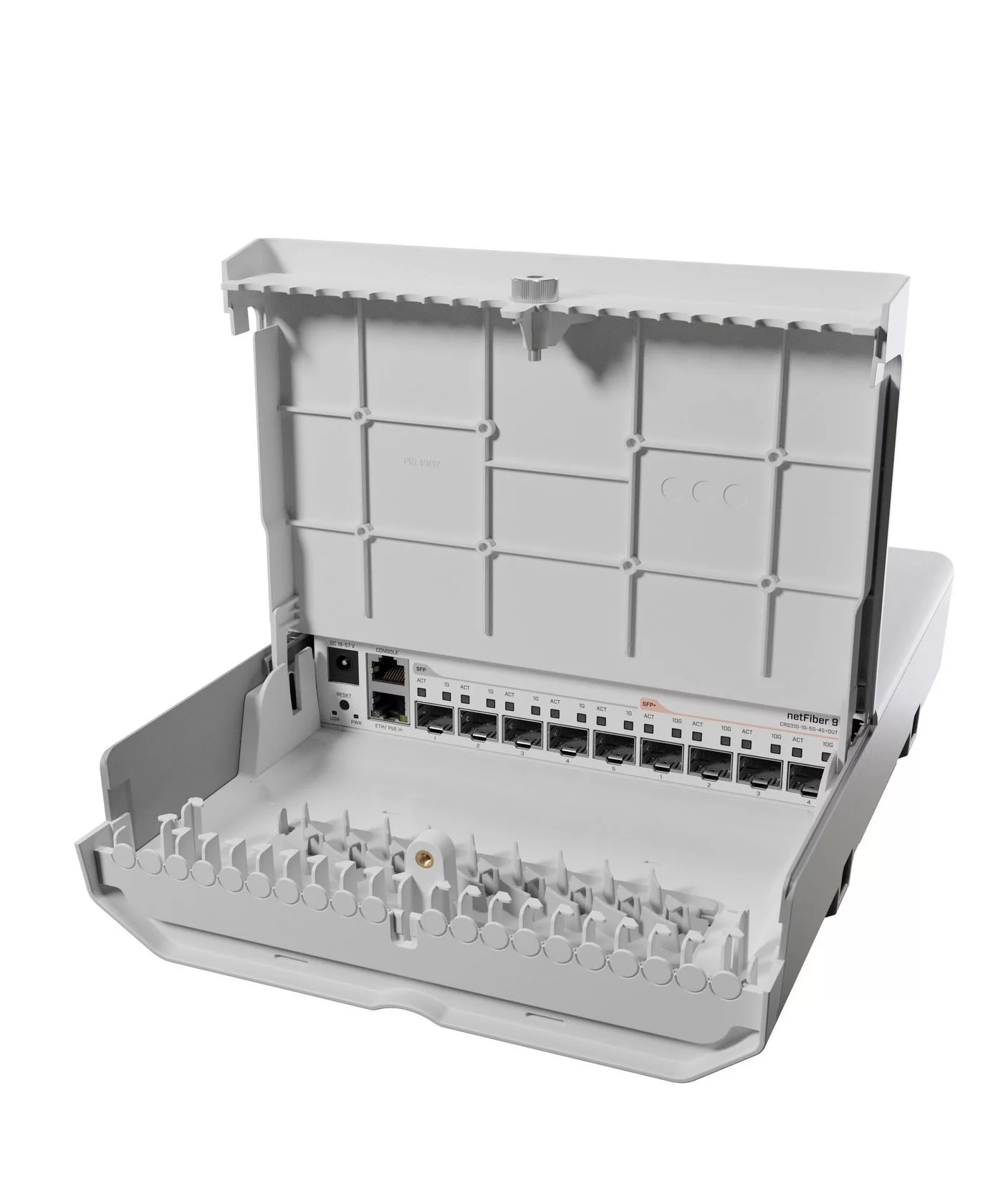 MikroTik netFiber 9 outdoor netwerkswitch – 5x 1G SFP en 4x 10G SFP+ – CRS310-1G-5S-4S+OUT