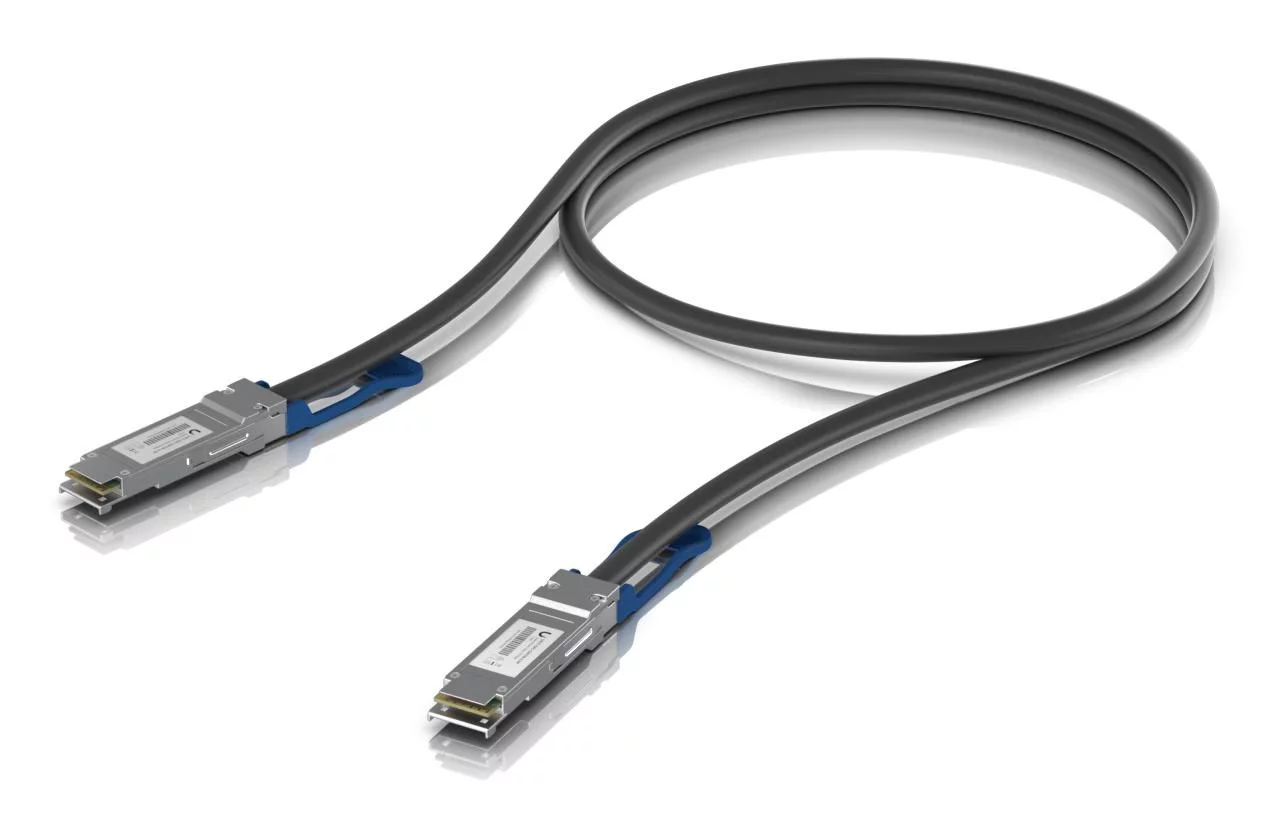 Ubiquiti QSFP28 direct attach cable (UACC-DAC-QSFP28-0.5M-10)