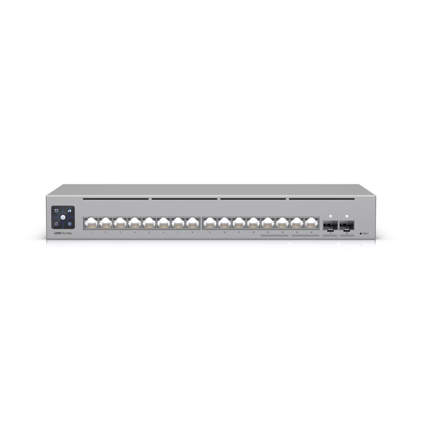 Ubiquiti UniFi Pro Max 16 netwerkswitch – 2.5 GbE en 10G SFP+ – USW-Pro-Max-16