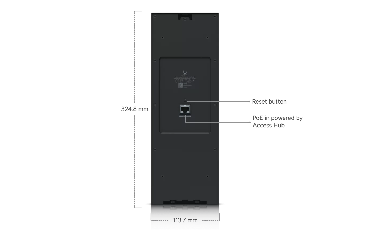 Ubiquiti UniFi Access Intercom UA-Intercom, productafbeelding
