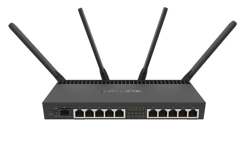 MikroTik RB4011iGS+5HacQ2HnD-IN draadloze router – Wi-Fi 5 en 10G SFP+ – RB4011IGS+5HACQ2HND-IN
