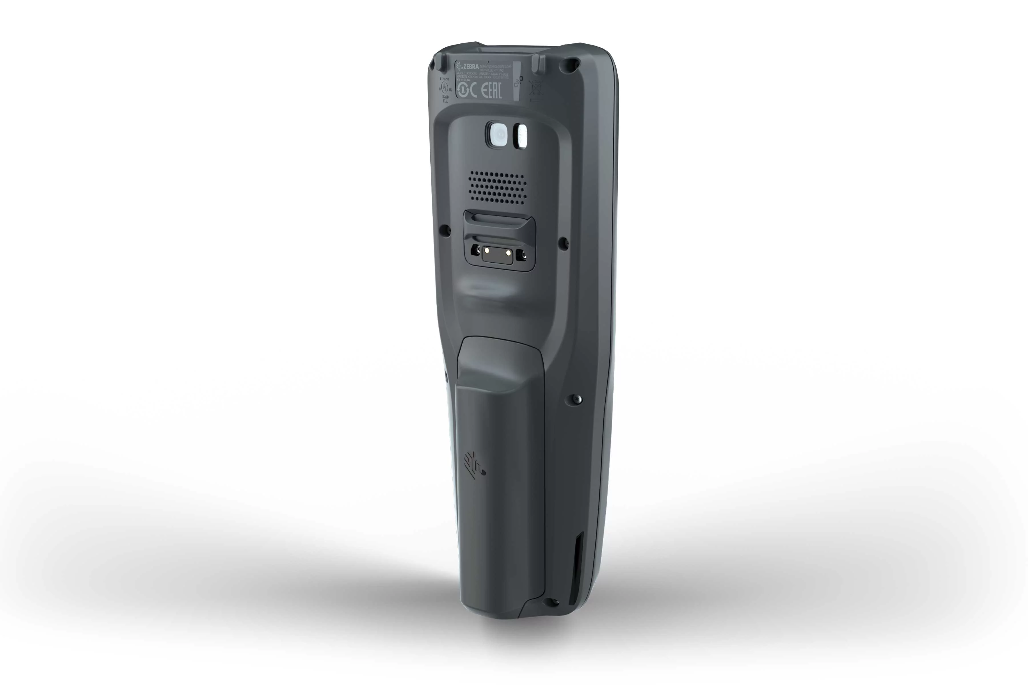 Zebra MC2700 mobiele computer, achteraanzicht rechts