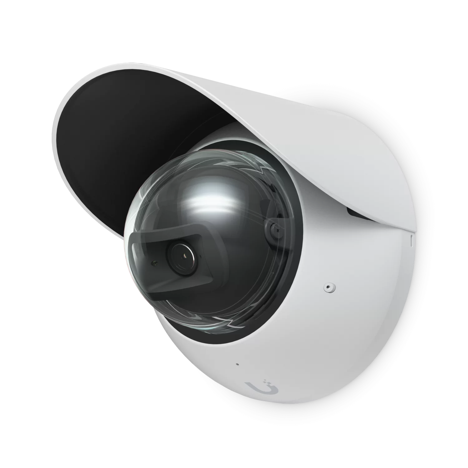 Ubiquiti Dome Camera Weather Shield UACC-DOME-WS-W vanuit een alternatieve hoek.